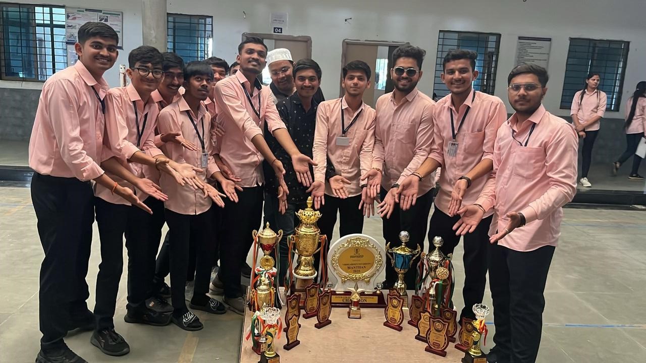 Intercollege Sports Competition 2025 - winners of boys in different sports
